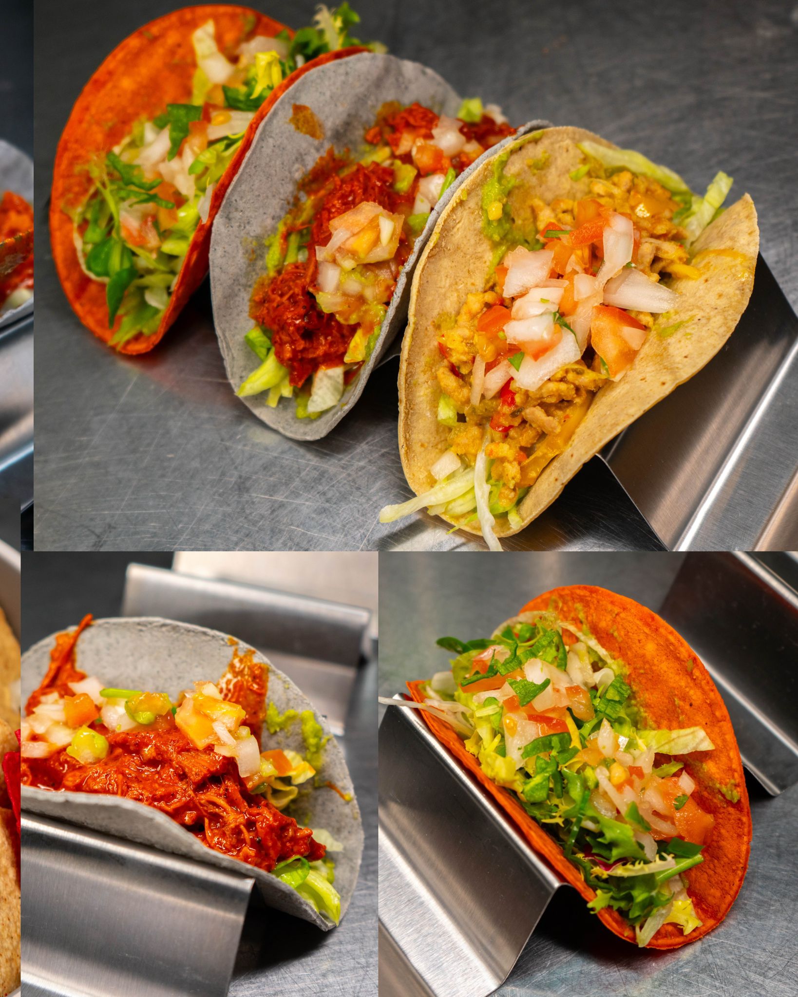 -	Tortilla de Maíz 13cm<br/>  -	Guacamole<br/> -	Lechuga<br/> -	Cochinita pibil<br/> -	Pico de gallo